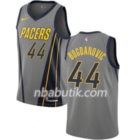 NBA Mænd Trøje Indiana Pacers Bojan Bogdanovic 44 2018-19 Nike City Edition Grå Swingman